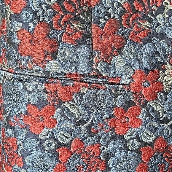 NWT BCBG Max Azria XS Kamryn Paisely Jaquard Blazer Jacket Luxury Statement - Picture 4 of 16